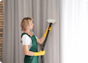 Professional curtain cleaning services in Dubai