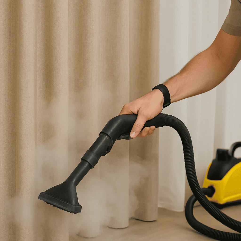 Curtain Steam Sanitization